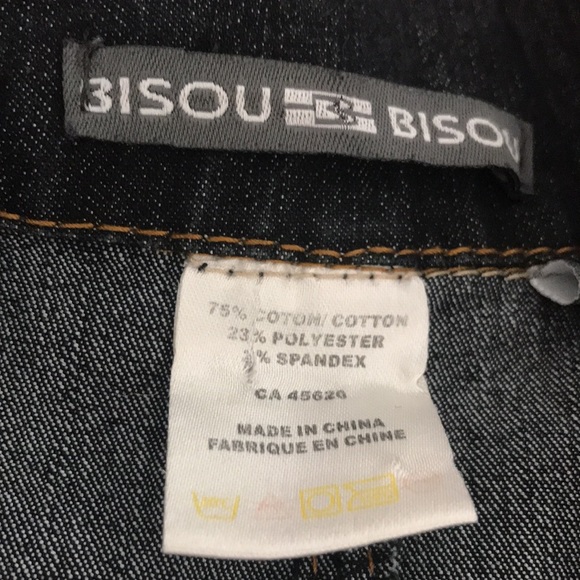 Gorgeous jean jacket by Bisou Bisou - Picture 9 of 9